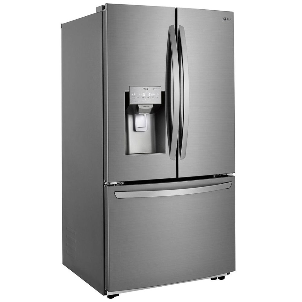 Refrigerador LG French Door Smart Inverter con Door Cooling 28 Pies Platino Gm28Lip