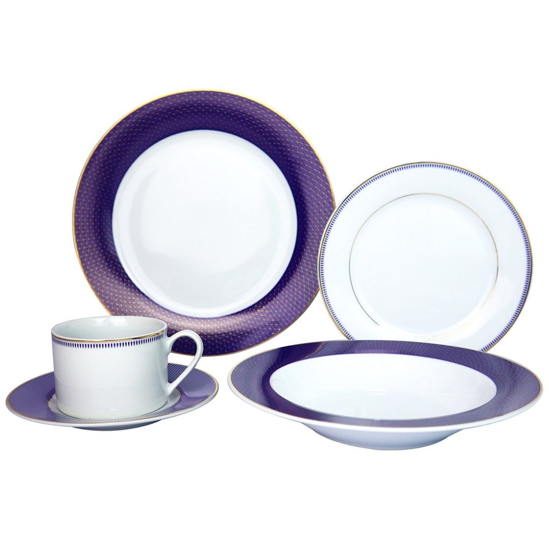 Vajilla de Porcelana Viena de 30 Piezas Kaiser