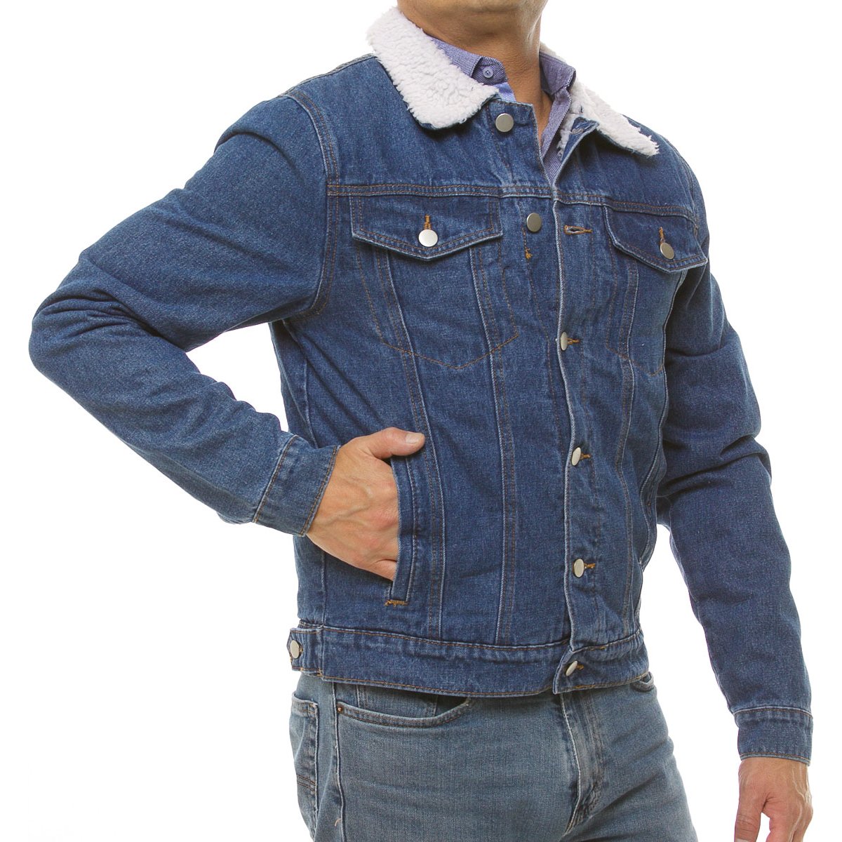 Chamarra de Mezclilla para Caballero Bruno Magnani