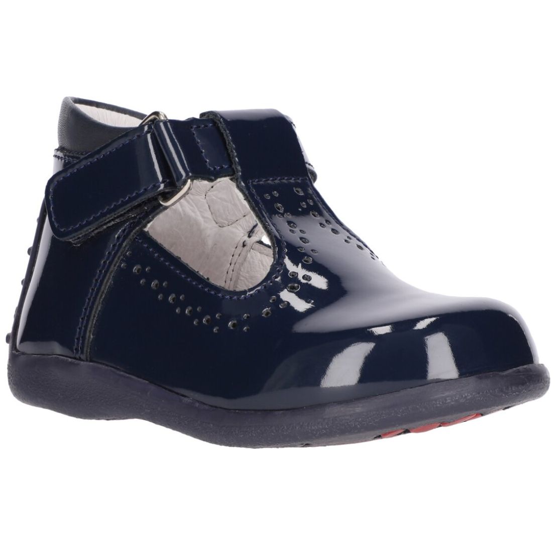 Zapato Charol Azul 12-15 Andanenes para Niña