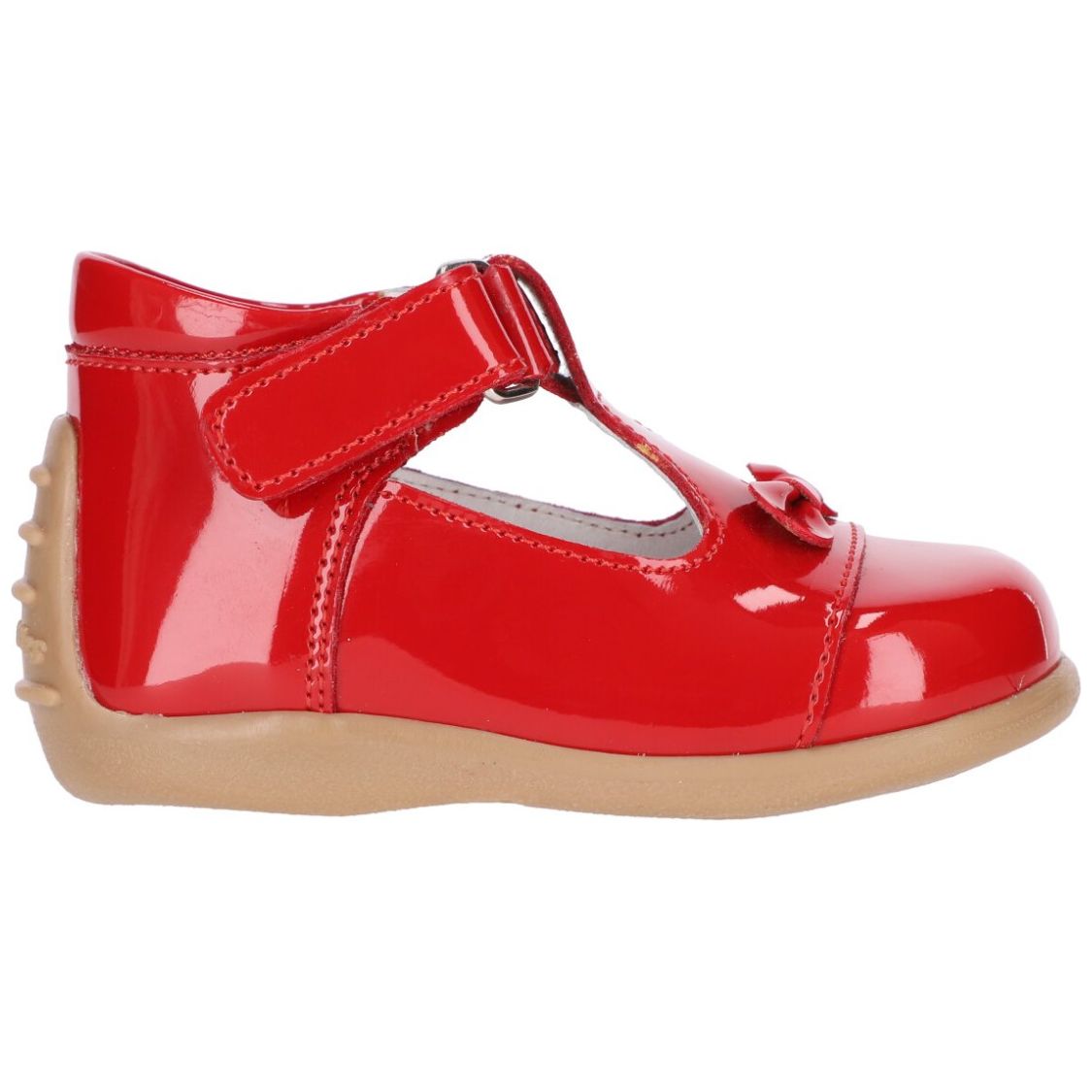 Zapato Charol Rojo 12-15  Andanenes para Niña