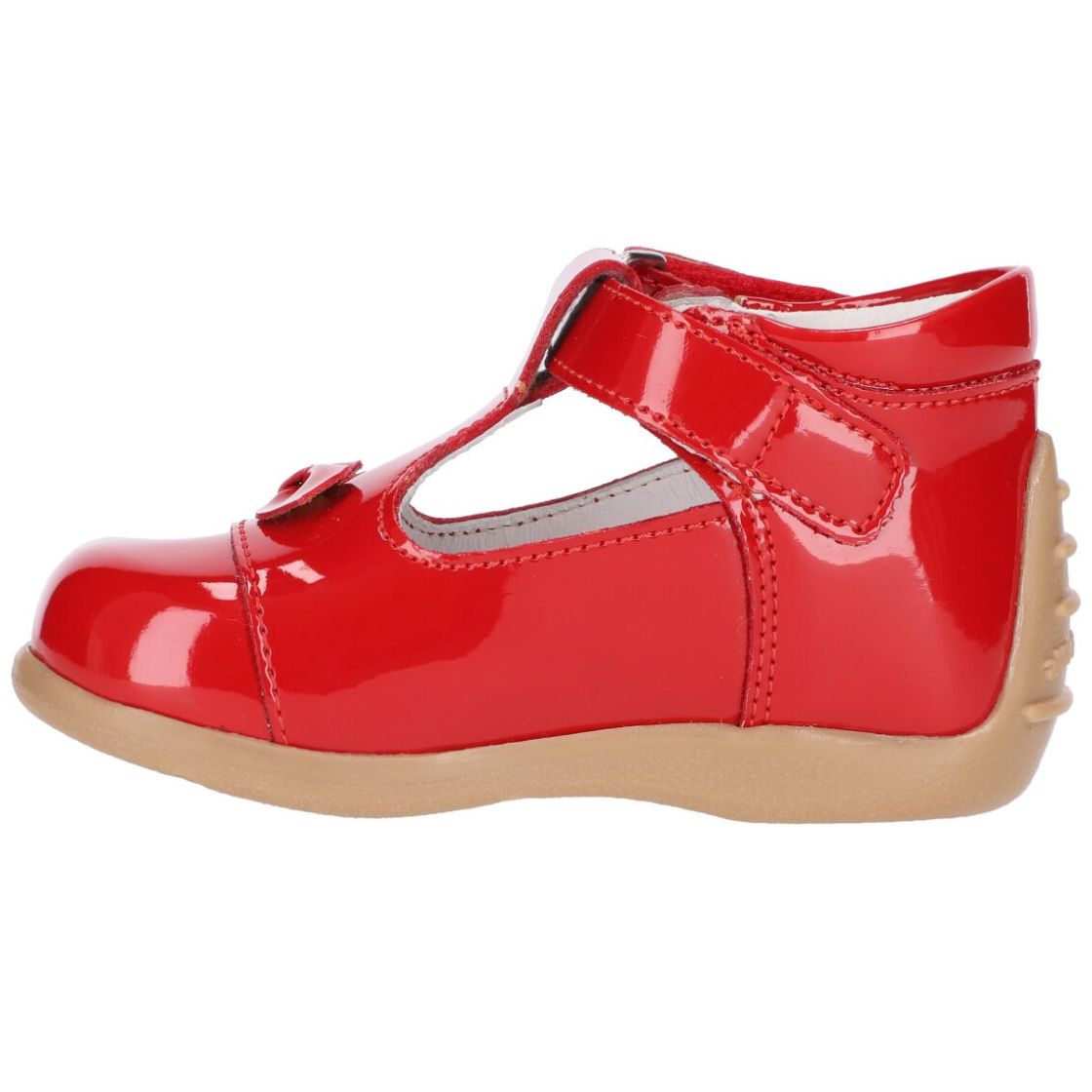 Zapato Charol Rojo 12-15  Andanenes para Niña