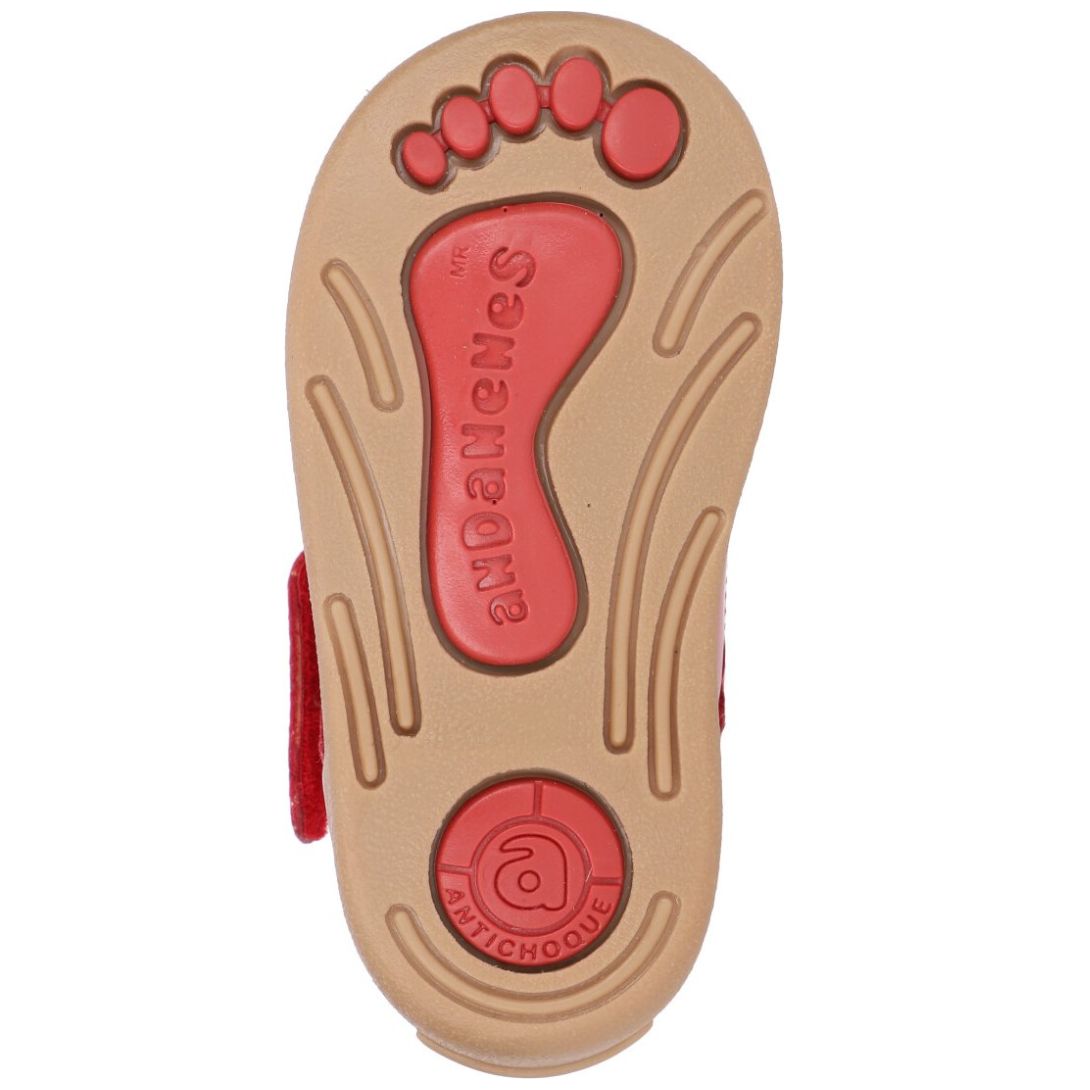 Zapato Charol Rojo 12-15  Andanenes para Niña
