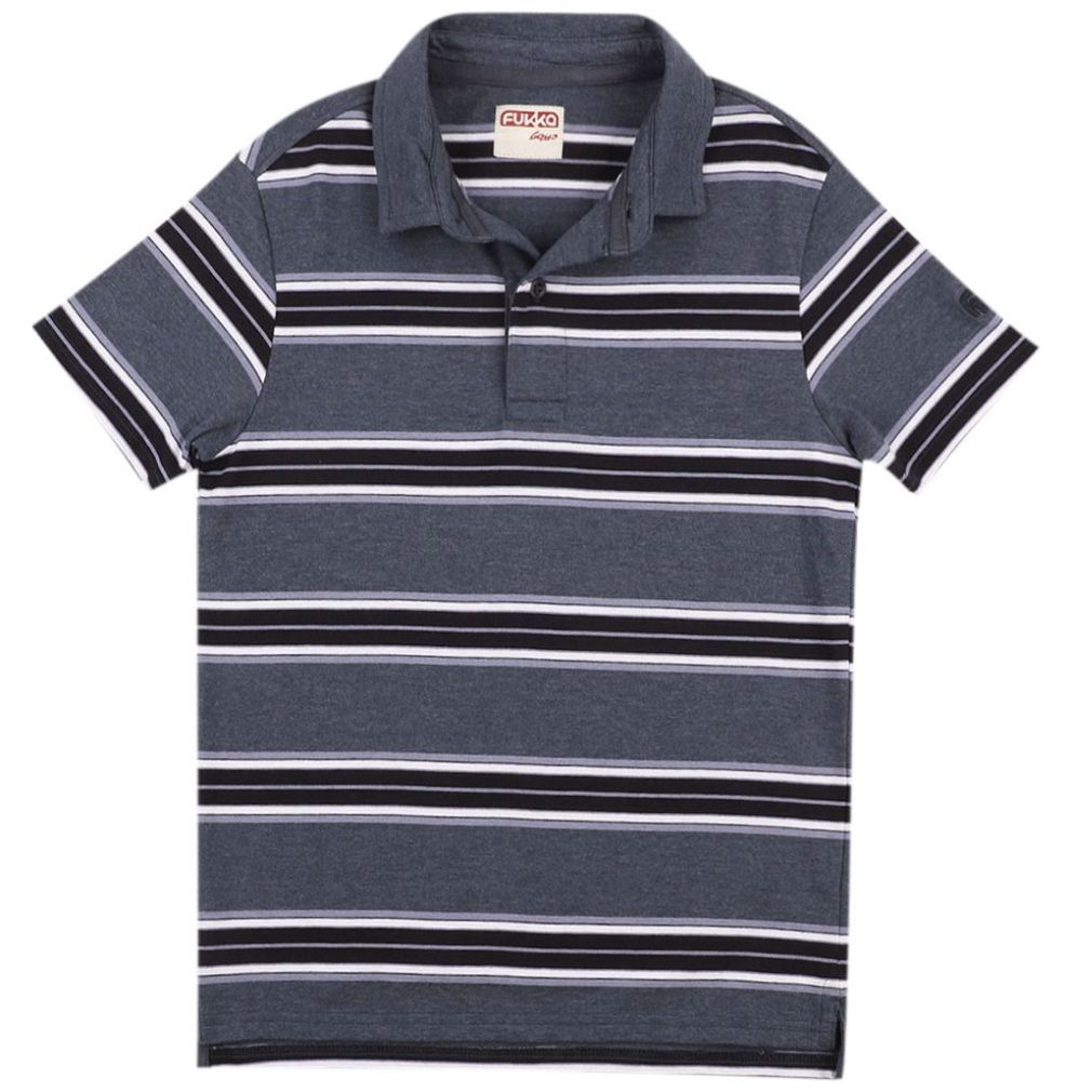 Playera Cuello Tipo Polo Manga Corta Fukka para Niño