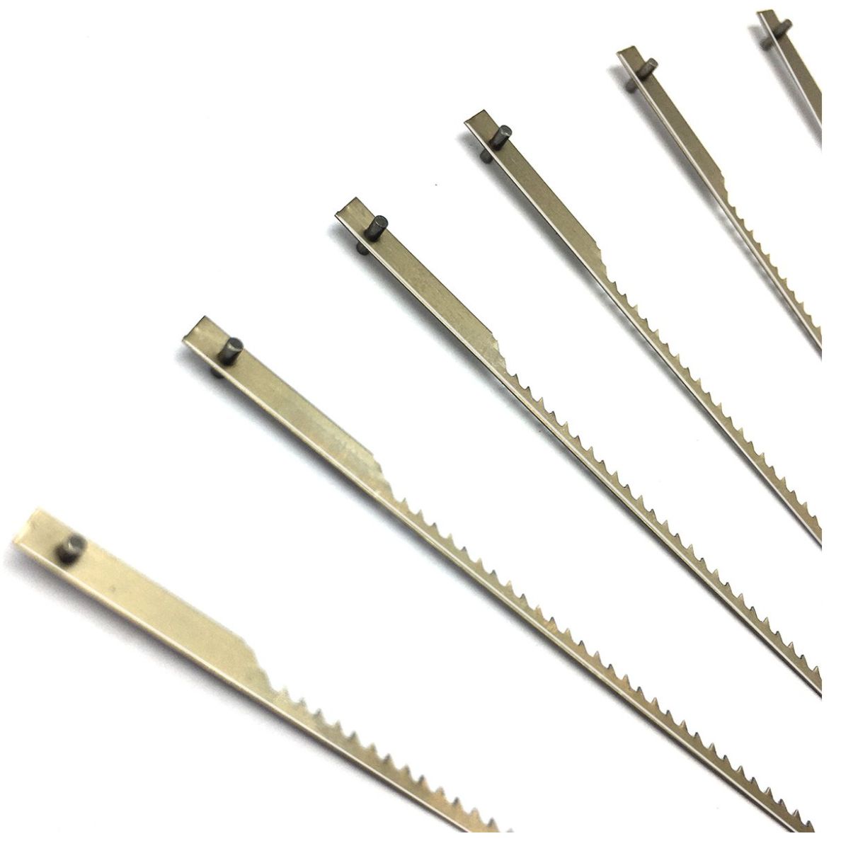 Juego C/6 Seguetas C/perno Diente Grueso Knova