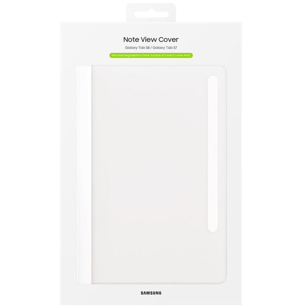 Funda Samsung para Galaxy S8 con Vista Traslucida Blanca