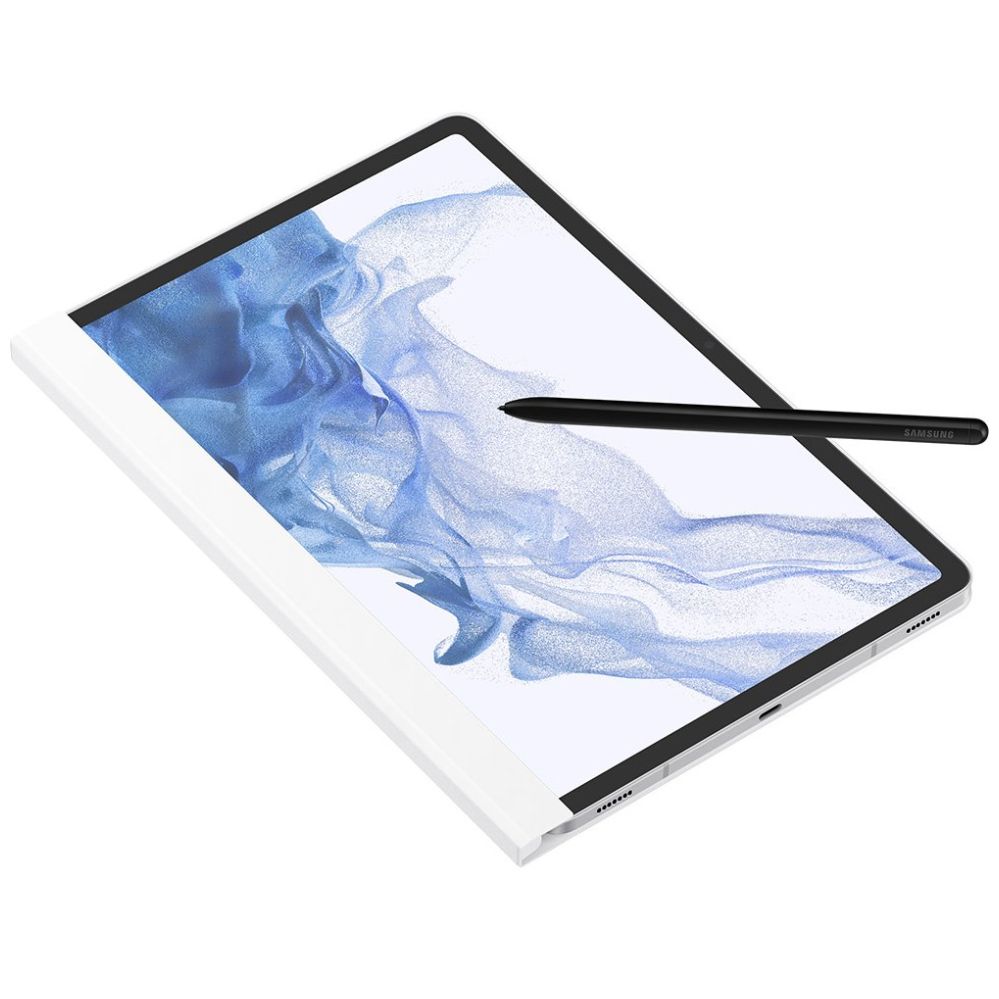 Funda Samsung para Galaxy S8 con Vista Traslucida Blanca