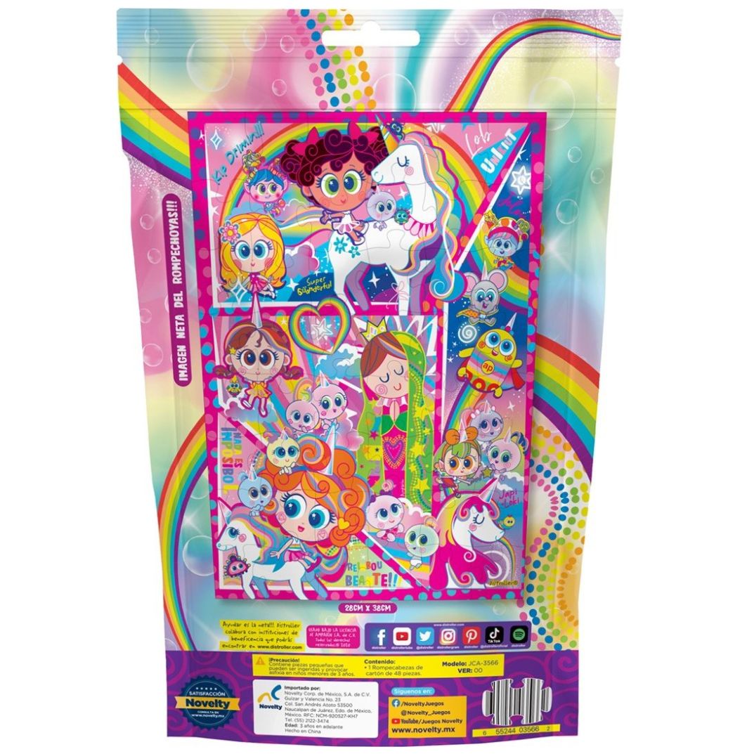 Rompecabezas Bolsa Foil Distroller 48 Pzas