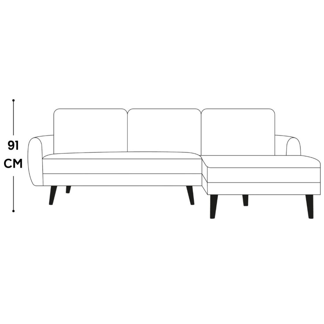 Sala Modular Casey Tela Carmin Gaudele