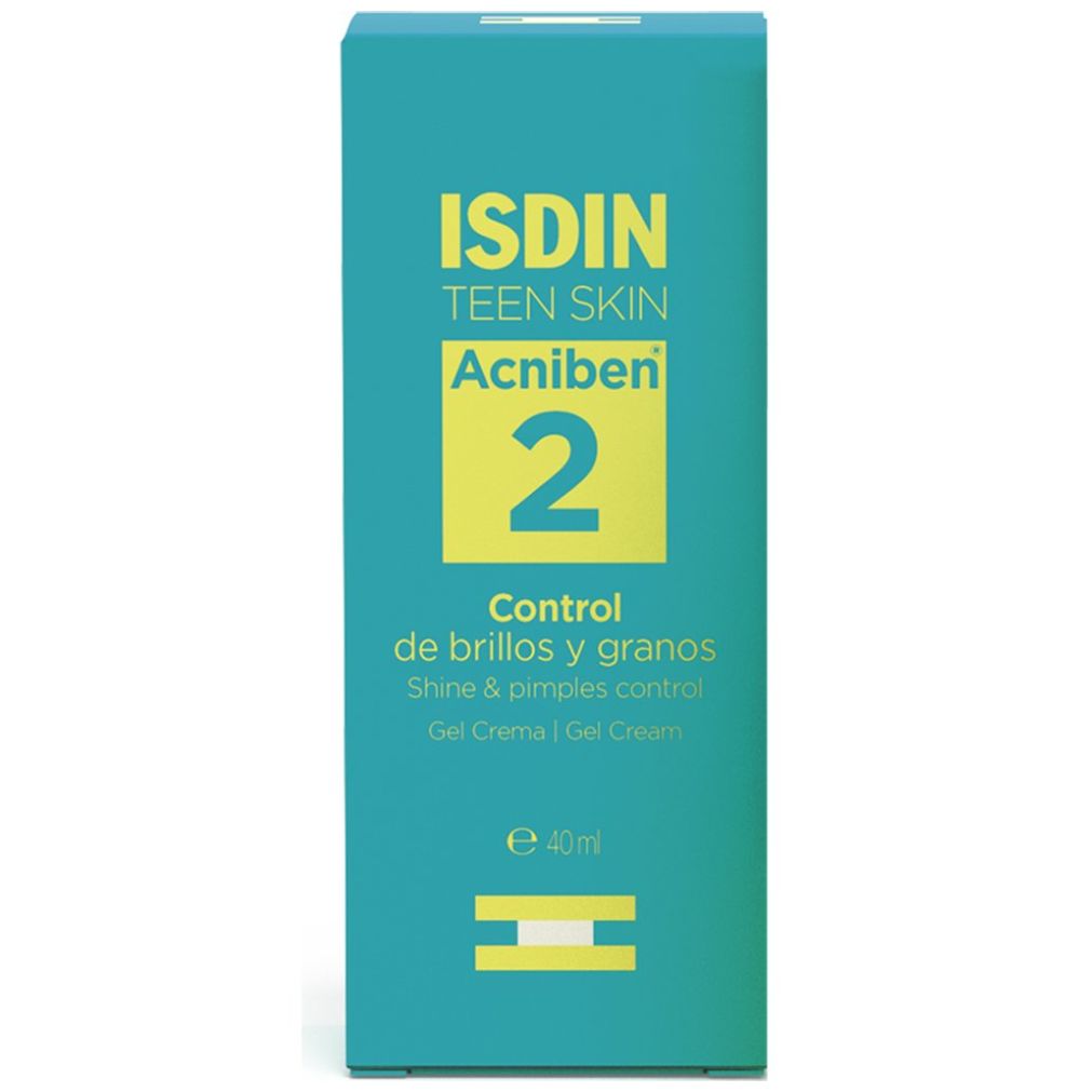 Isdin Acniben Control de Brillos y Granos Gel Crema Facial 40Ml