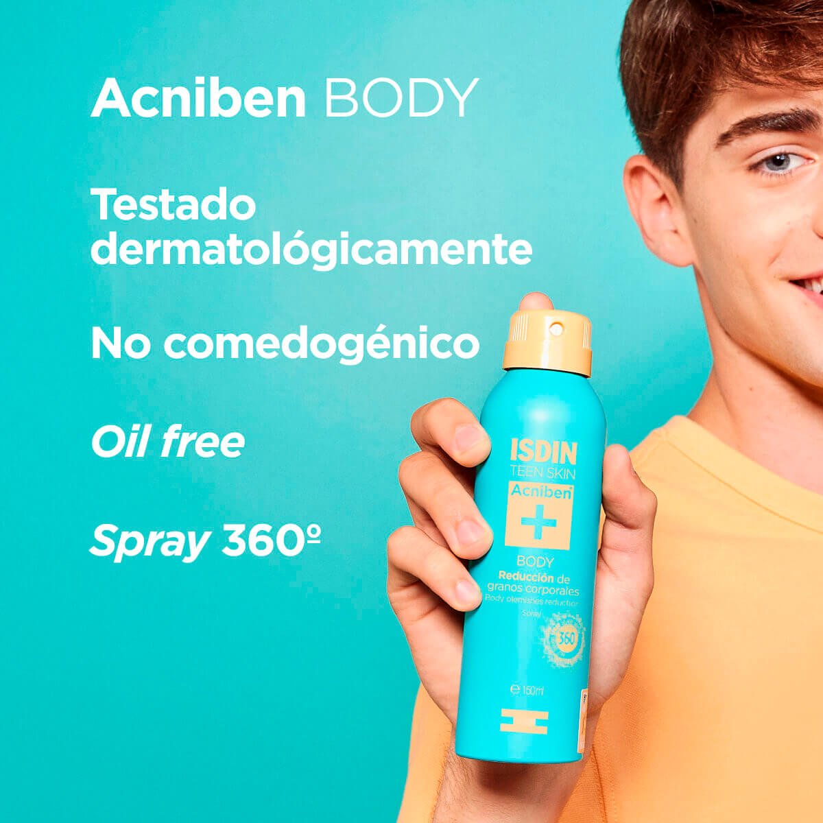 Isdin Acniben Body Reduccion de Granos Corporales Spray 150Ml