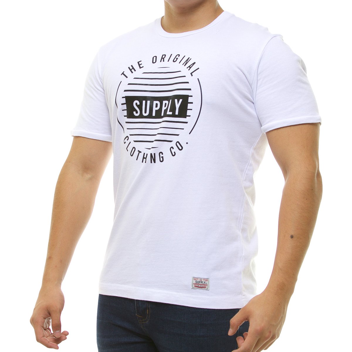 Playera Manga Corta para Hombre Supply