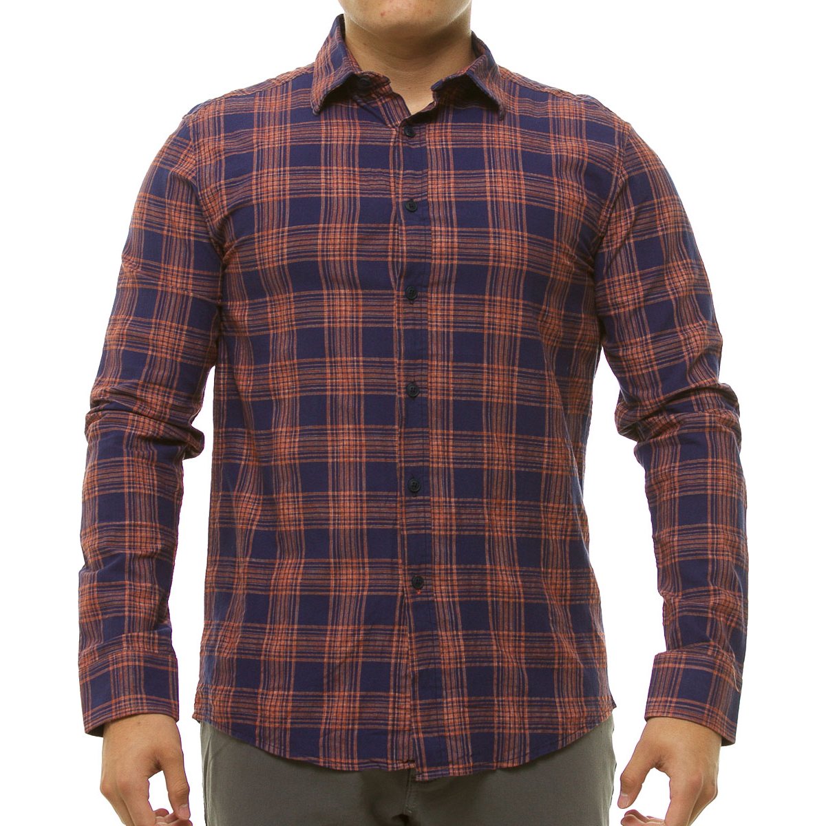 Camisa Casual Manga Larga para Hombre Lombardi
