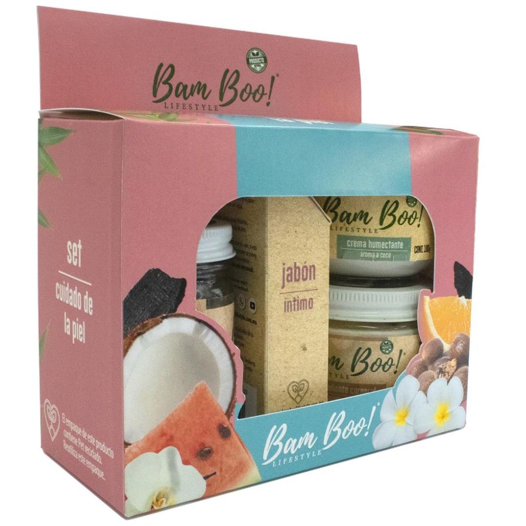 Set Cuidado de la Piel 4 Pzas Bam Boo! Lifestyle
