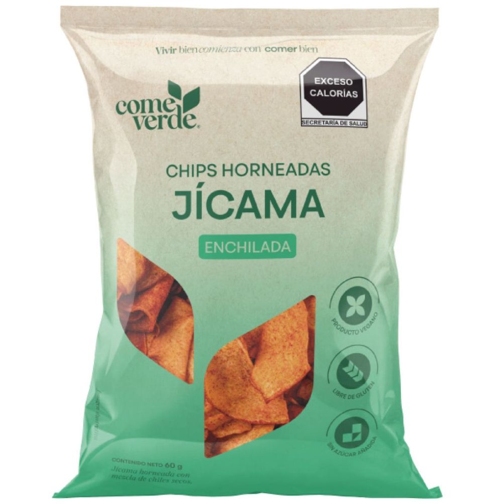  Chips Jícama Enchilada Come Verde 60 G