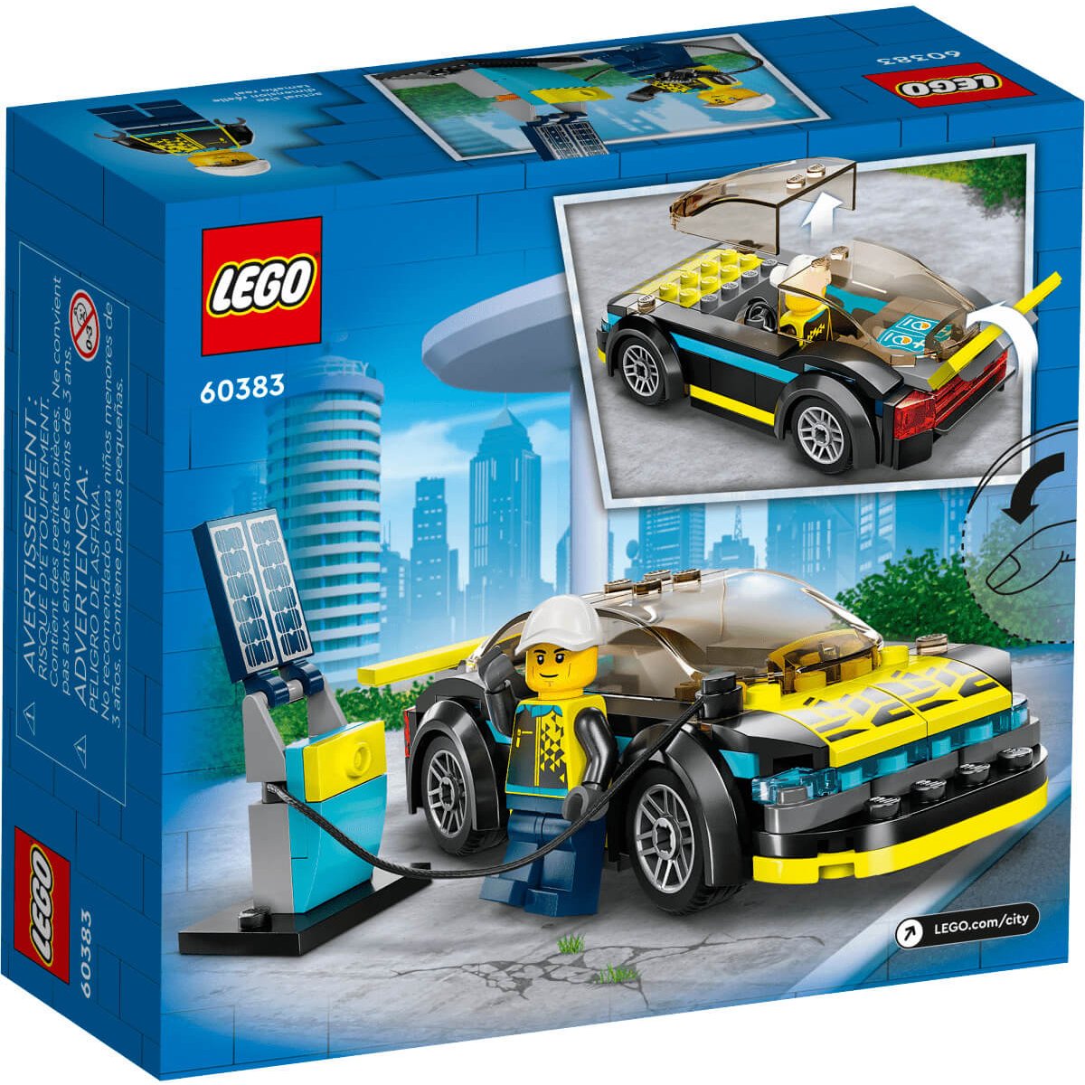 Auto Deportivo Eléctrico Lego City Great Vehicles