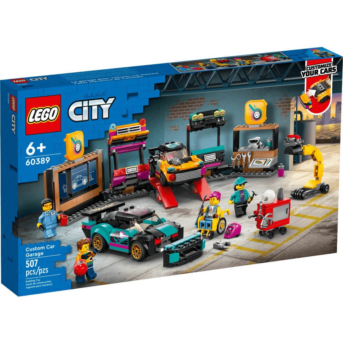 Taller Mecánico de Tuneado Lego City Great Vehicles