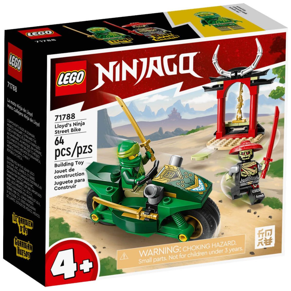 LEGO® Caja de almacenaje 4 - verde militar