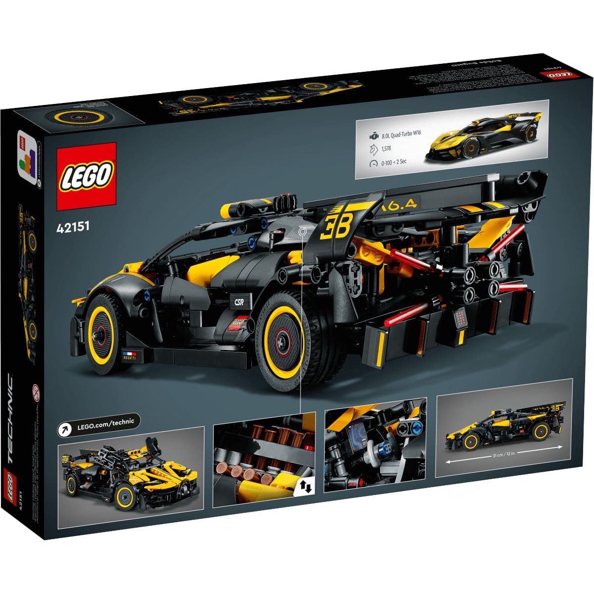 Bugatti Bolide Lego Technic