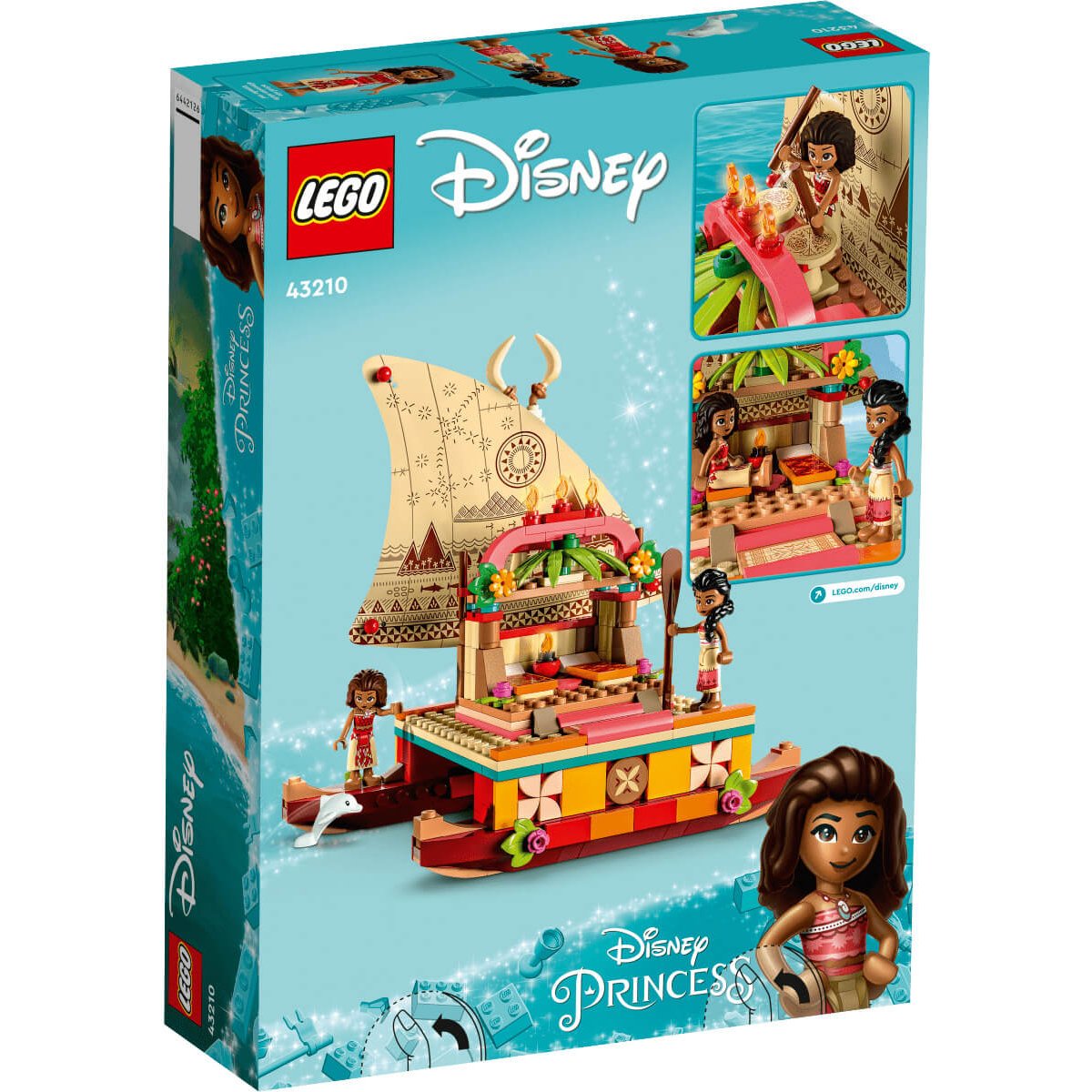 Barco Aventurero de Moana Lego Disney Princess™