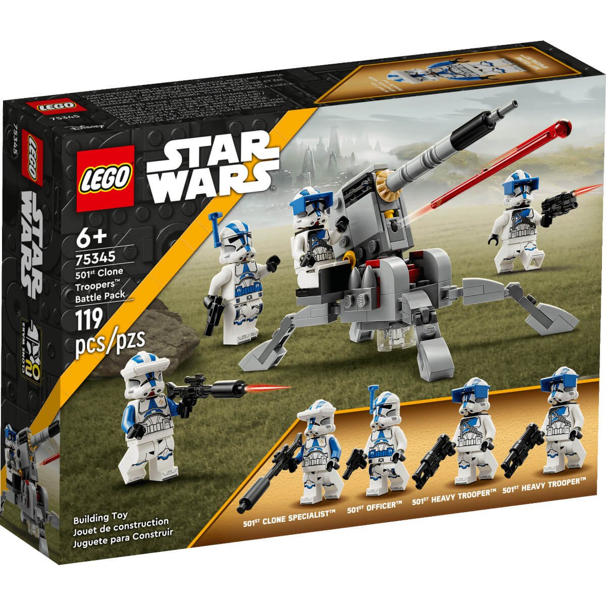 Pack de Combate: Clon Troopers de la 501 Lego Star Wars™