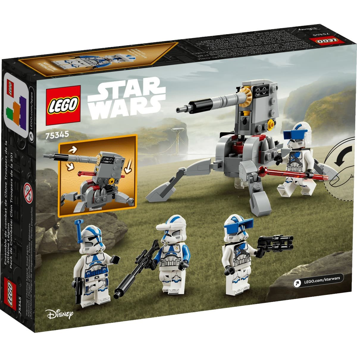 Pack de Combate: Clon Troopers de la 501 Lego Star Wars™