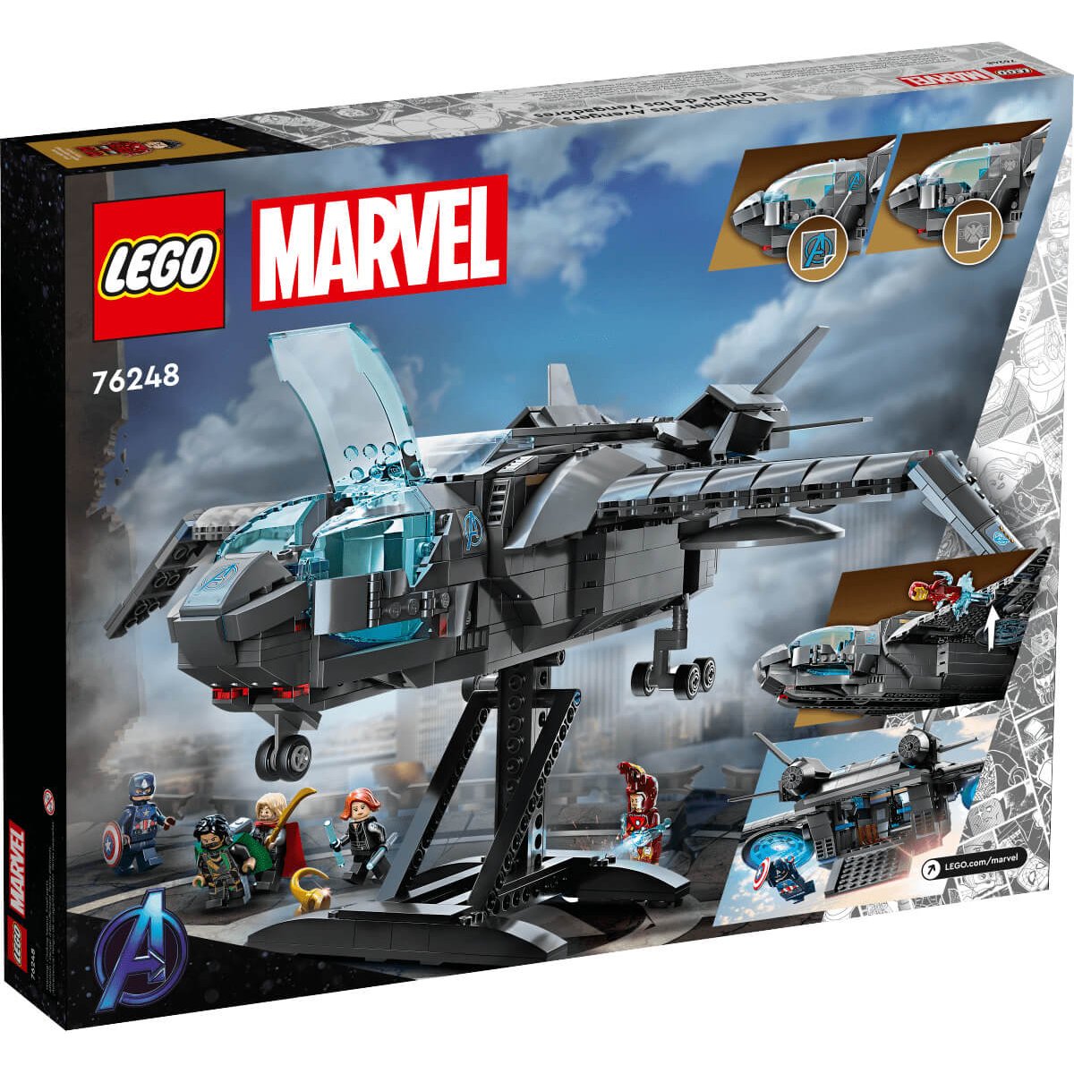 Quinjet de los Vengadores Lego Marvel Super Heroes