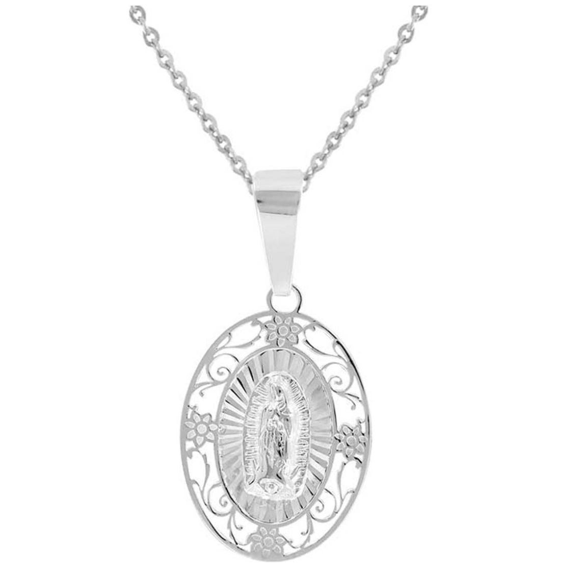 Cadena Medalla Virgen D Guada Mosha Cdj028845