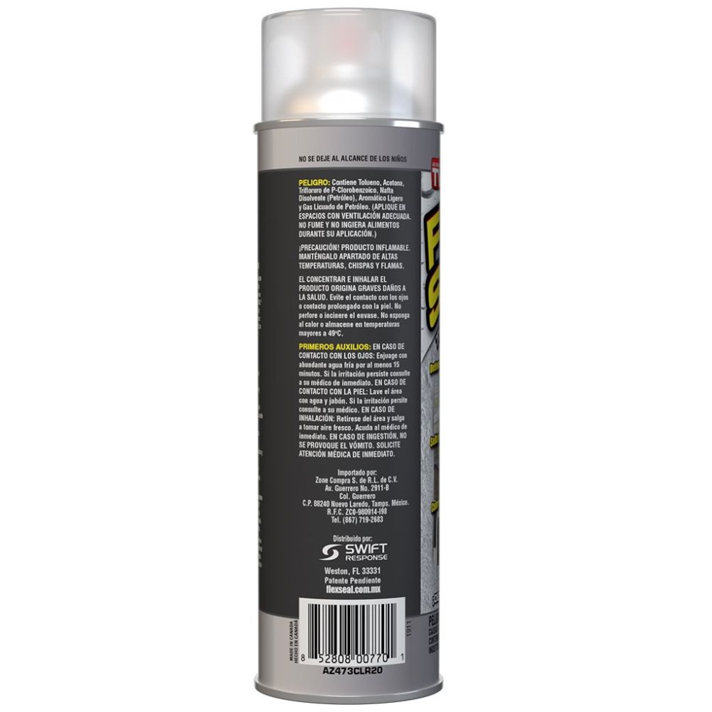Sellador de Caucho en Aerosol Transparente -20 Oz Flex Seal