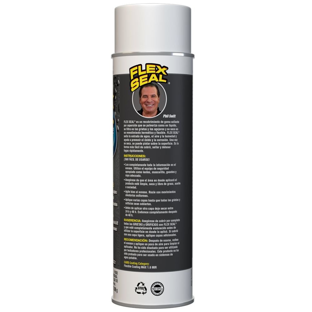 Sellador de Caucho en Aerosol Blanco -20 Oz Flex Seal