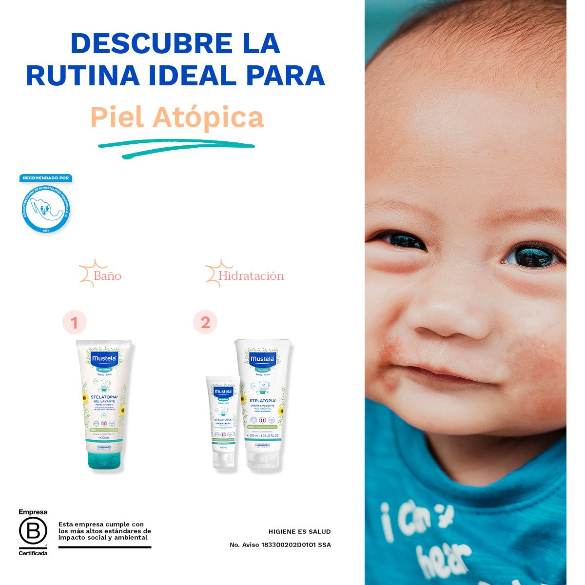 Mustela Stelatopia Crema Emoliente 200 Ml