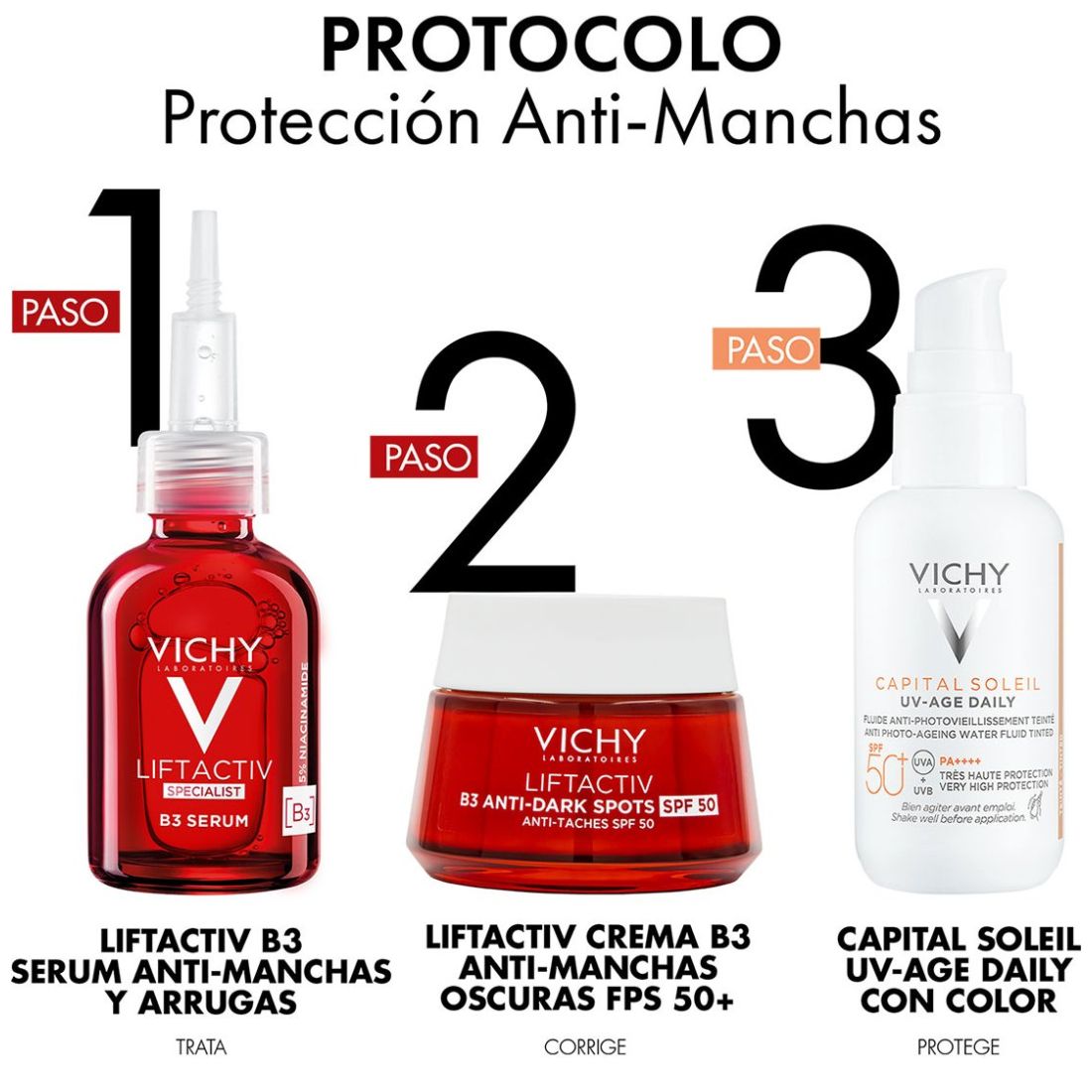 Vichy Liftactiv Crema B3 Antimanchas Oscuras Spf50 50Ml