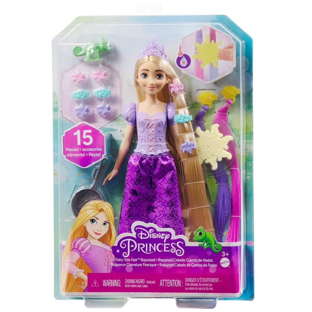 Muñeca Rapunzel Cabello de Cuentos de Hadas Disney Princesa