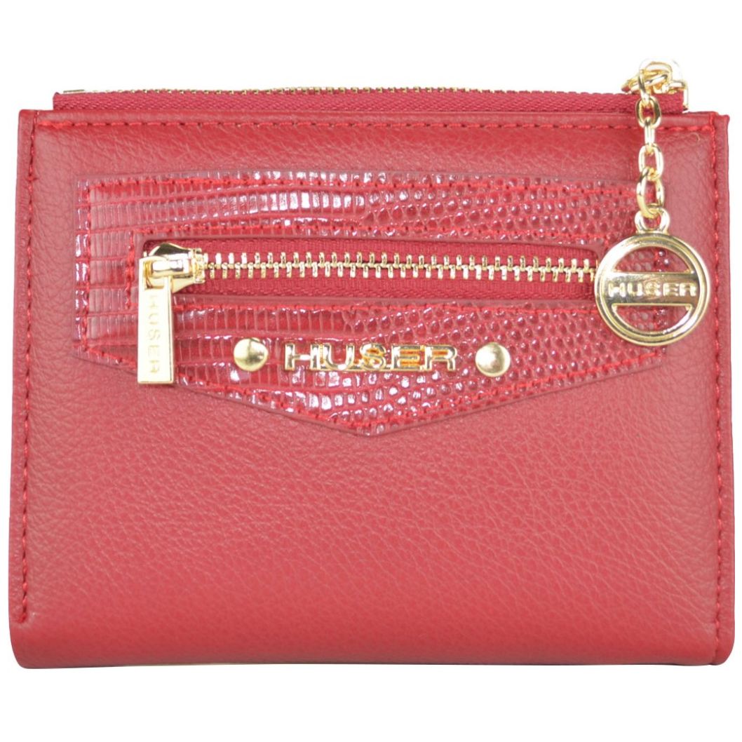 Cartera Huser Chica Color Rojo