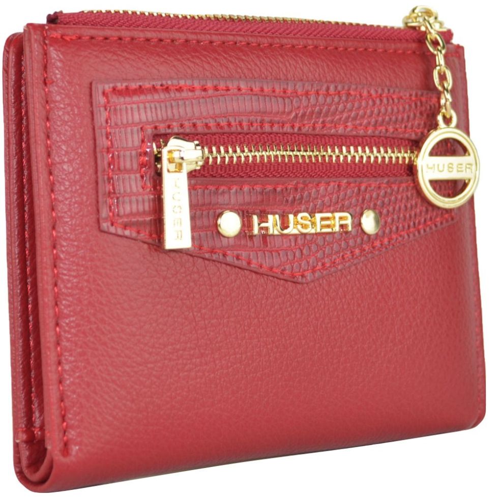 Cartera Huser Chica Color Rojo