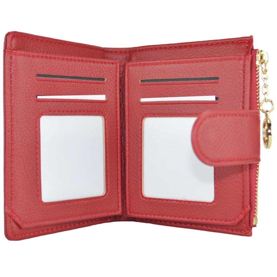 Cartera Huser Chica Color Rojo