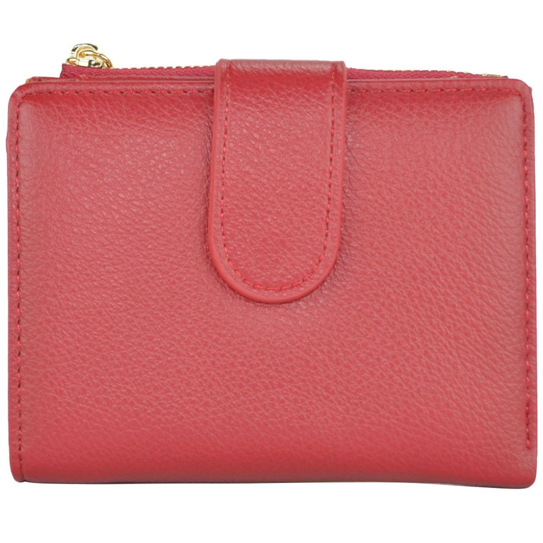 Cartera Huser Chica Color Rojo