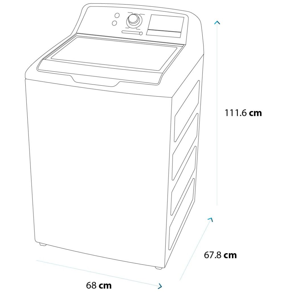 Combo Lavadora y Secadora Mabe a Gas 25K Lmp7520117R8Dab Diamond Gray