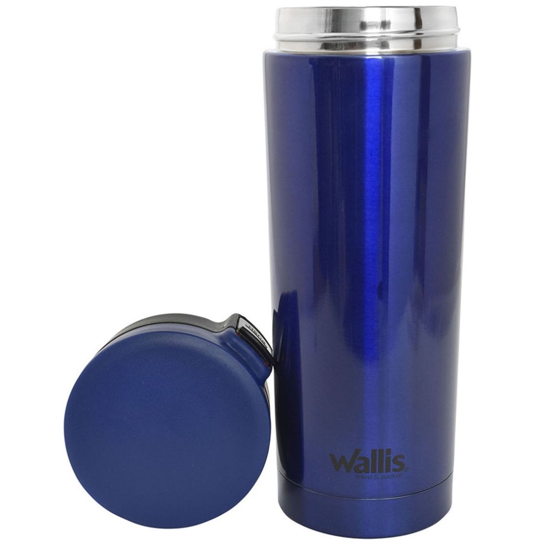 Termo  Azul Metálico con Negro  Wallis