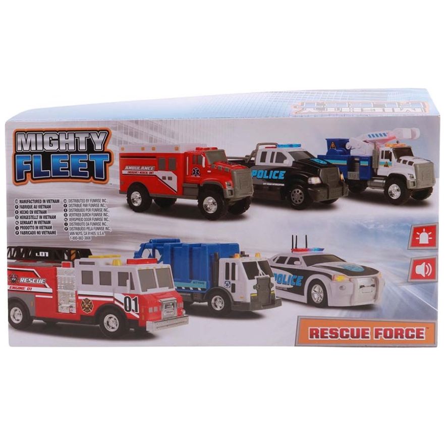 Pick Up Camioneta Policia Fuerza de Rescate Mighty Fleet