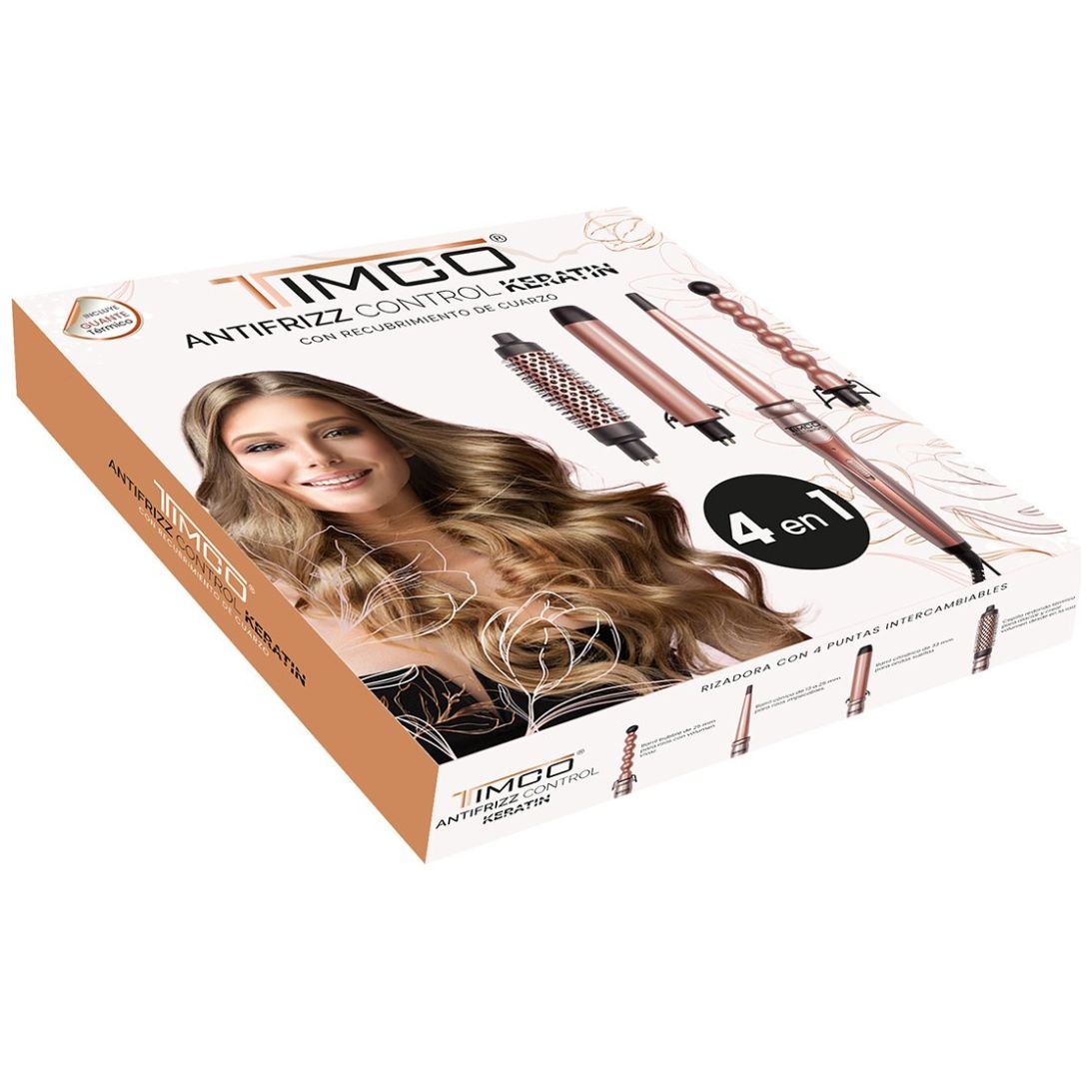 Ferro Intercambiable 4 en 1 Timco