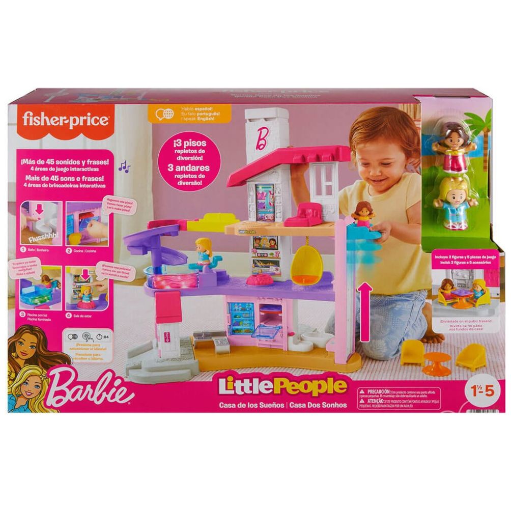 Juguete para Bebés Barbie Casa de los Sueños Fisher-Price