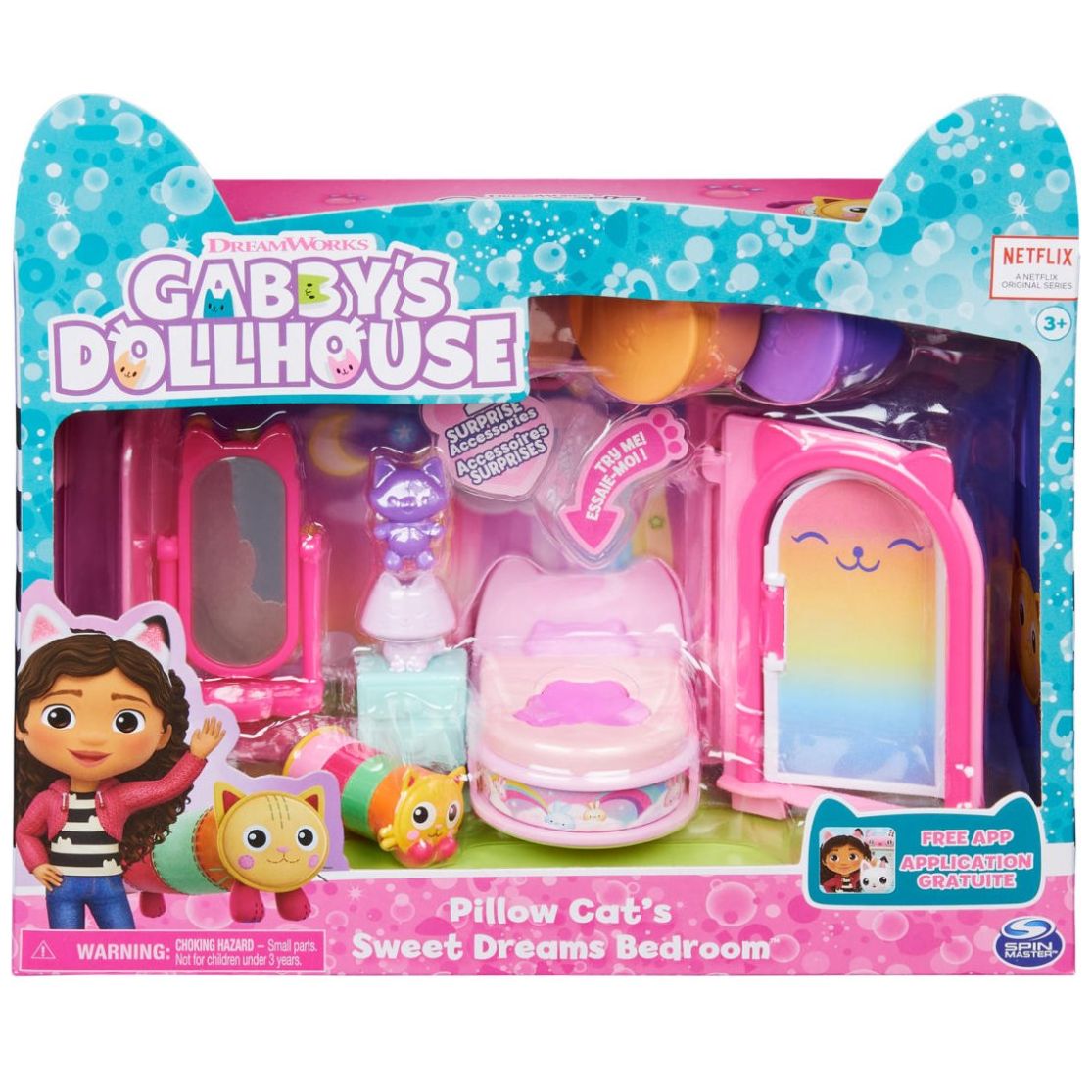 La Habitación de Gato Almohada Gabby´s Dollhouse