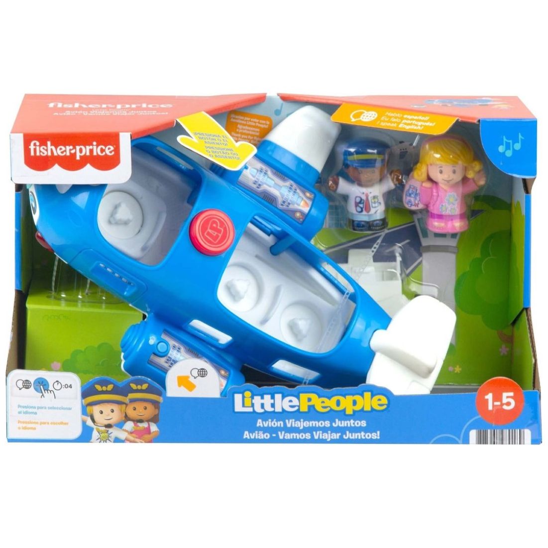 Little People Avion Viajemos Juntos Fisher-Price