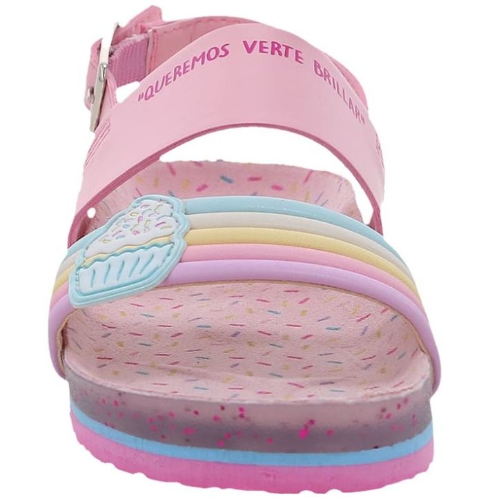 Sandalia Mis Pastelitos 13-17 Rosa Disney para Niña