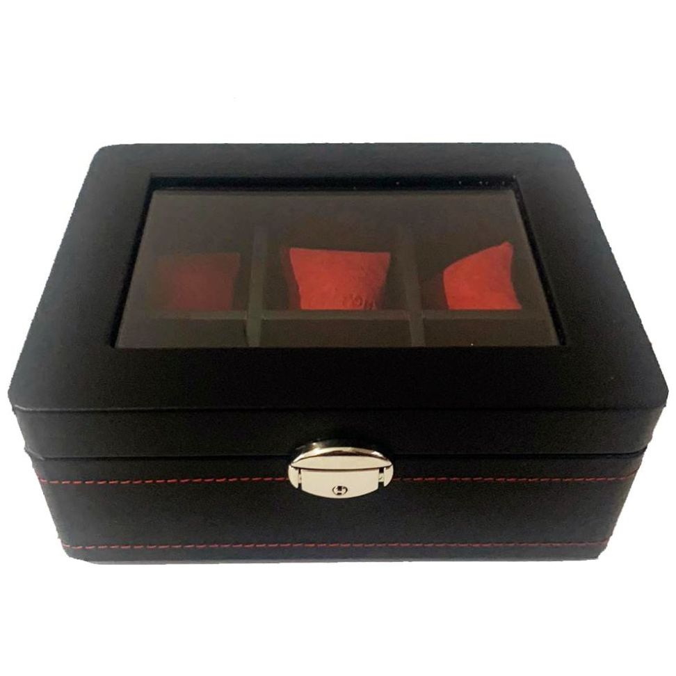 Relojero Giron para 6 Relojes Y Chapa con Llave