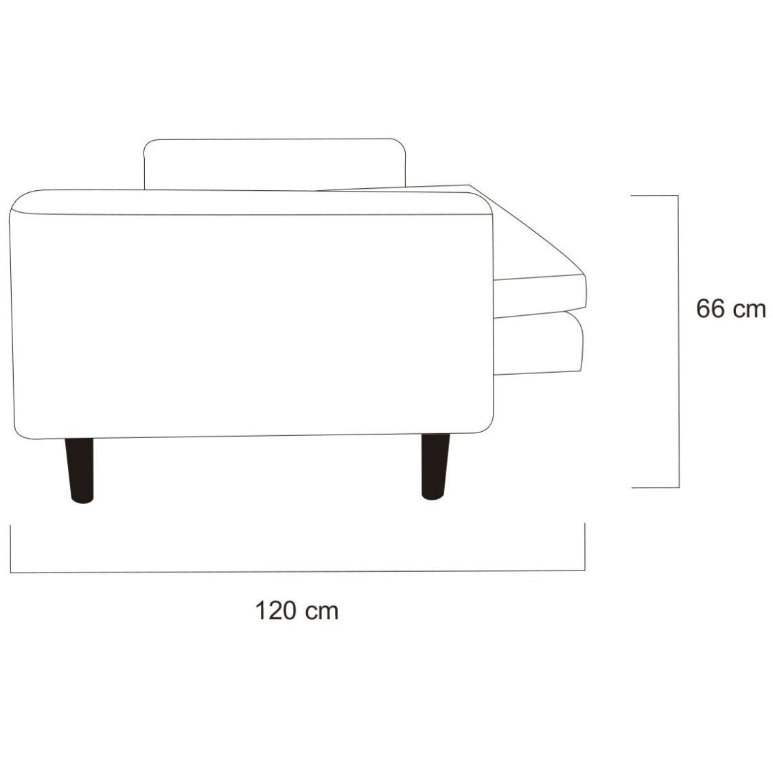 Sofá Cama Eduardo Azul Artaban