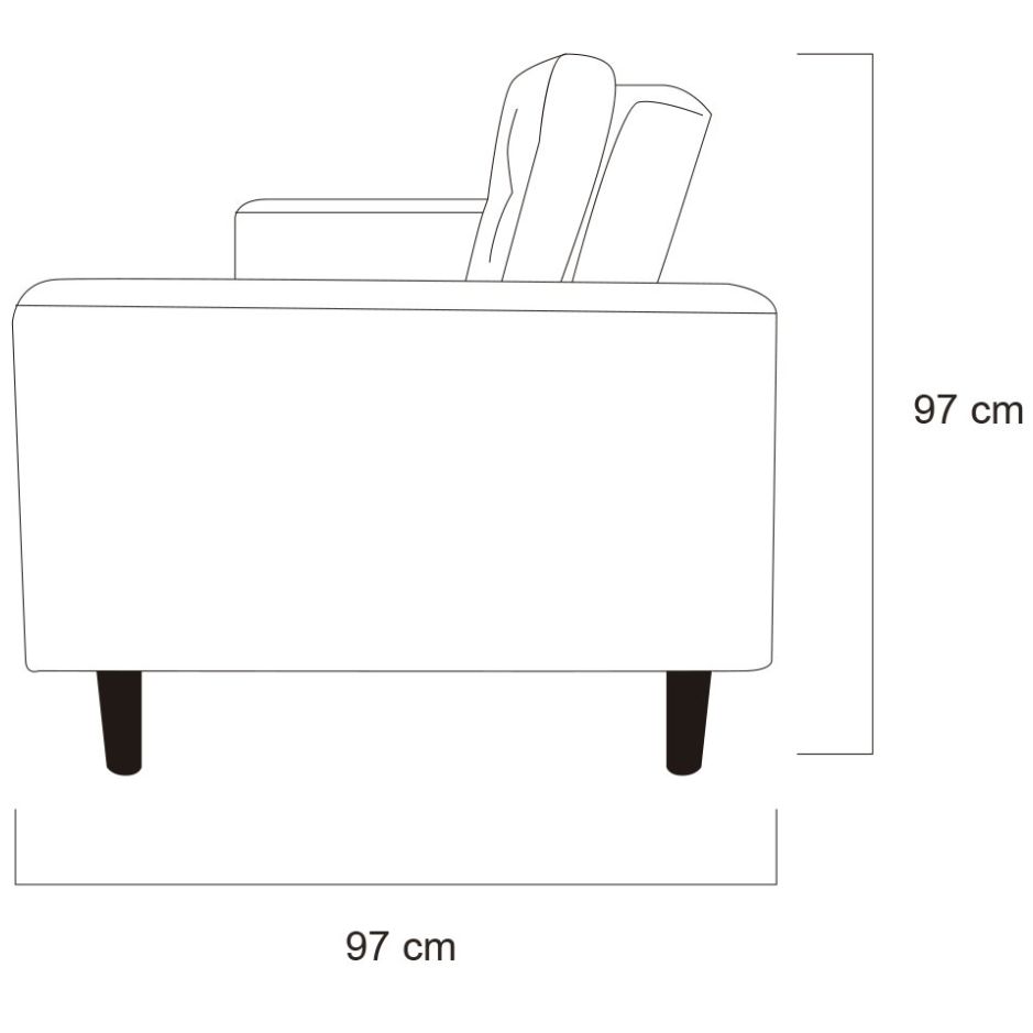 Sofá Cama Eduardo Azul Artaban