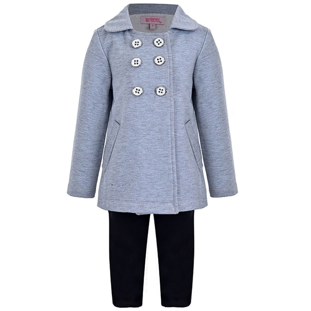 Conjunto Abrigo con Leggins Only Friends para Niña