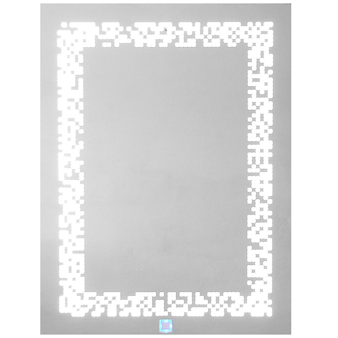 Espejo Touch Plata Encendido 45X60 Cm